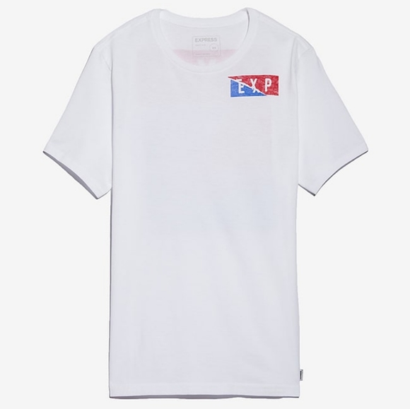 BRAND NEW! Men's Large Express Graphic Tee - Picture 1 of 8